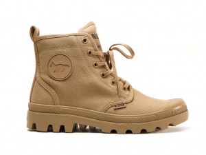 Kids' Palladium Pallabrousse X Kitsune Boots Woodlin | QMFR-07426