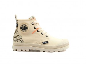 Kids' Palladium Pampa Safari Boots Brown | JOFL-93485