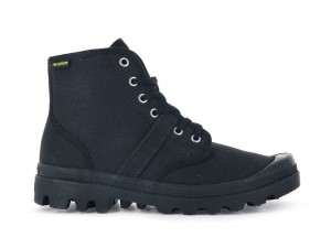 Men Palladium Pallabrousse Boots Black / Black | ERSD-10967