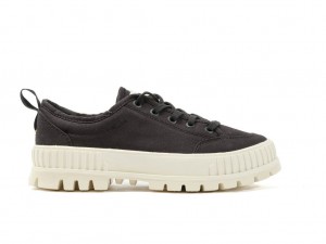 Men Palladium Pallashock Lo Organic 2 Sneakers Black | RSNA-37621