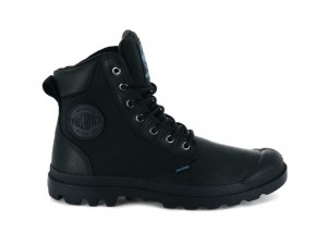 Men Palladium Pampa Sport Cuff Wpn Boots Black | ICXJ-48129