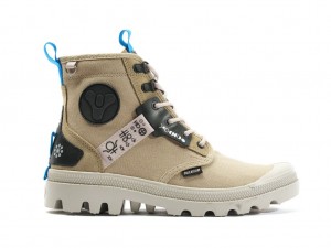 Men Palladium Pampa X Destiny Boots Dune | NWRV-35298