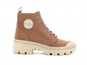Women Palladium Pallabase Twill Boots Peru Archive | QOKG-52301