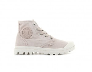 Women Palladium Pampa Hi Boots Rose | YTEJ-38716