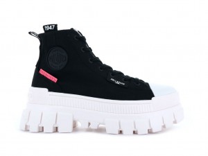 Women Palladium Revolt Hi Tx Boots Black | RMIB-09278