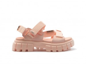 Women Palladium Revolt Sandal Mono Sandals Coral | DMEW-90287