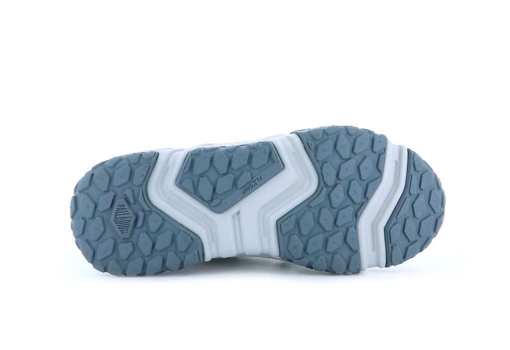 Kids' Palladium Off-grid Hi Zip Waterproof + Sneakers Grey | CQIZ-18462