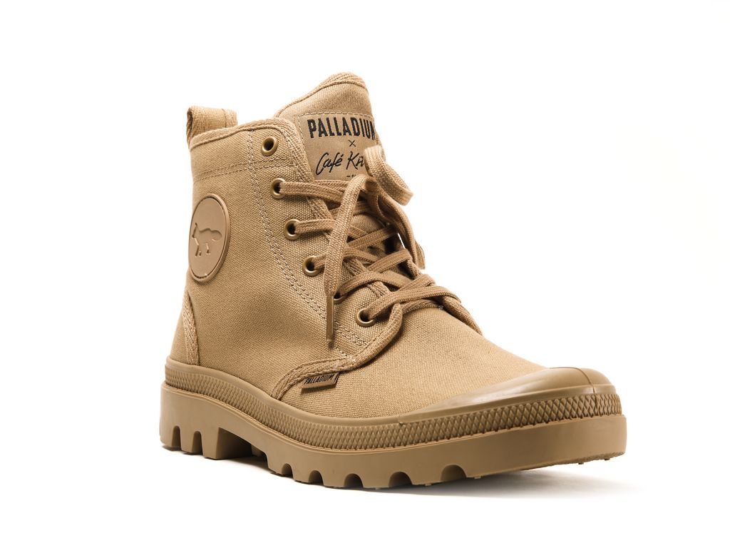 Kids' Palladium Pallabrousse X Kitsune Boots Woodlin | QMFR-07426