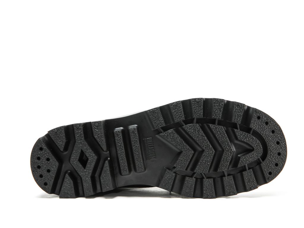 Kids' Palladium Pallabrousse X Kitsune Boots Black / Black | UDRW-98760