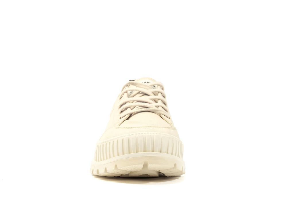 Kids' Palladium Pallashock Lo Organic 2 Sneakers Sahara | ZLMO-12837