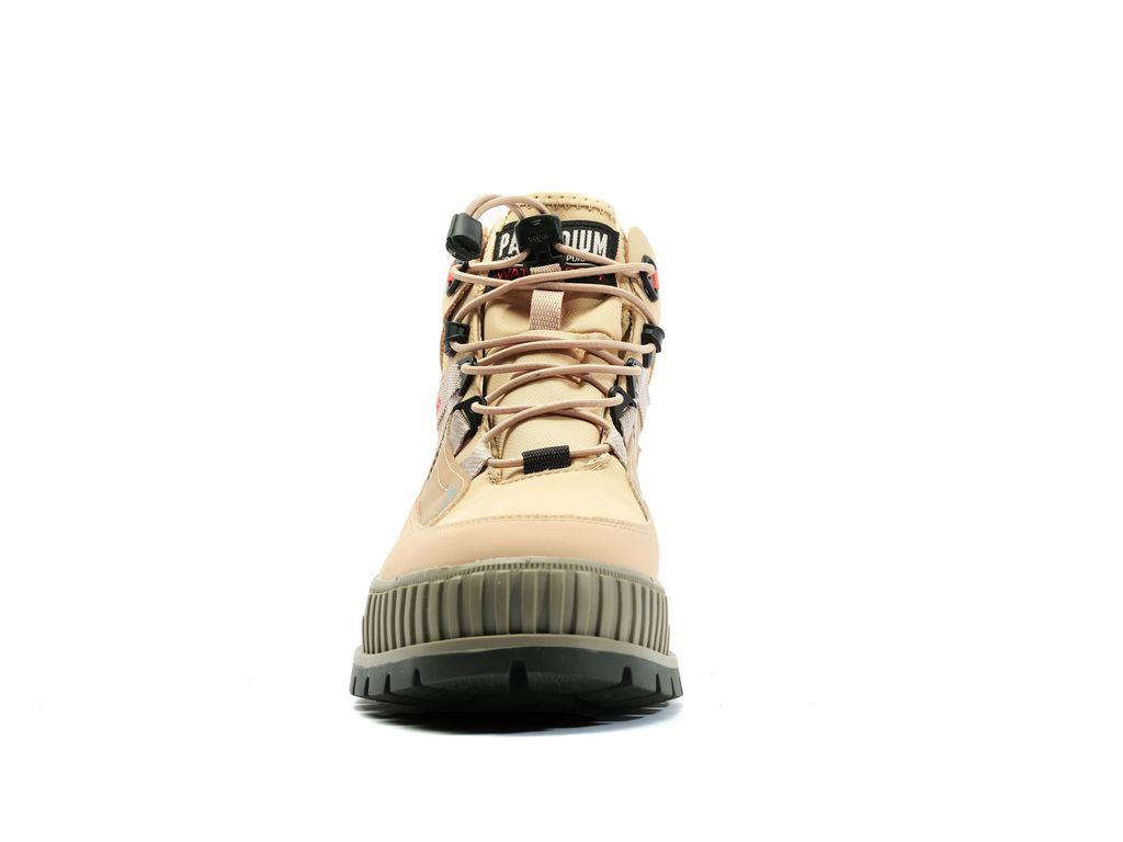 Kids' Palladium Pallashock Travel Wp+ Boots Desert | ENLU-24870