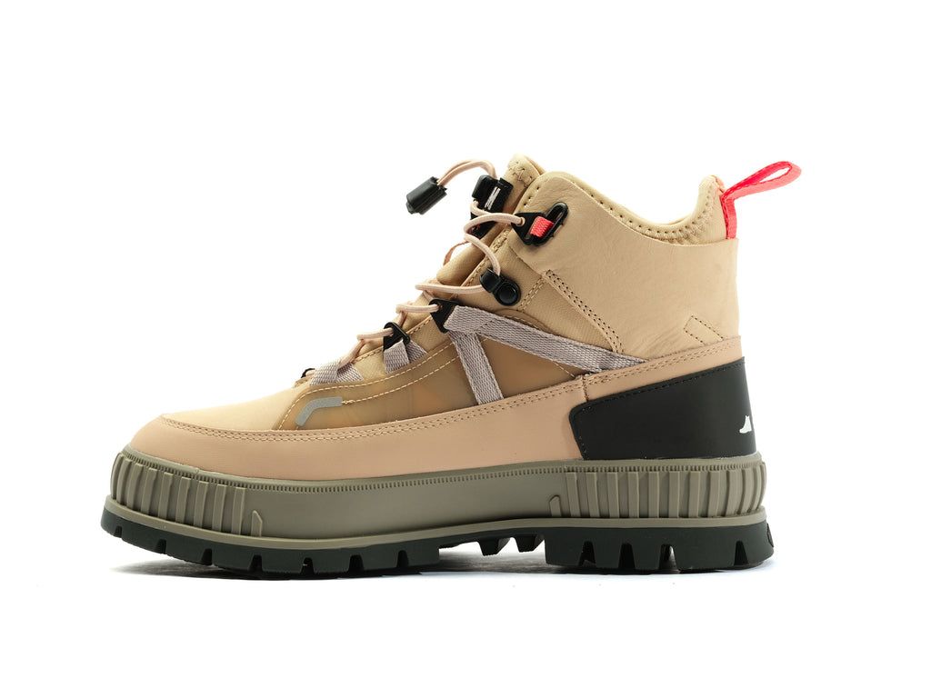 Kids' Palladium Pallashock Travel Wp+ Boots Desert | ENLU-24870