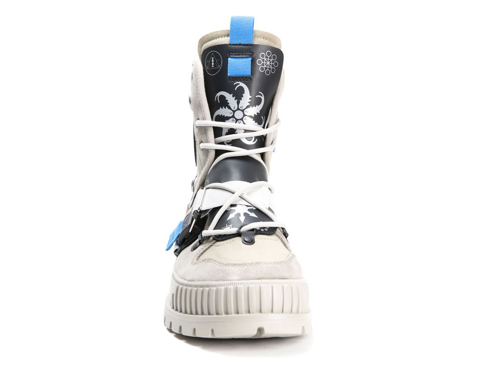 Kids' Palladium Pallashock X Destiny Boots Dune | WBCY-49736