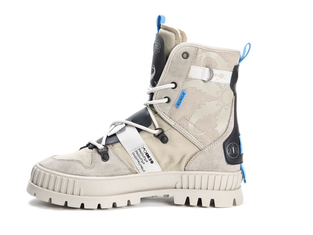 Kids' Palladium Pallashock X Destiny Boots Dune | WBCY-49736