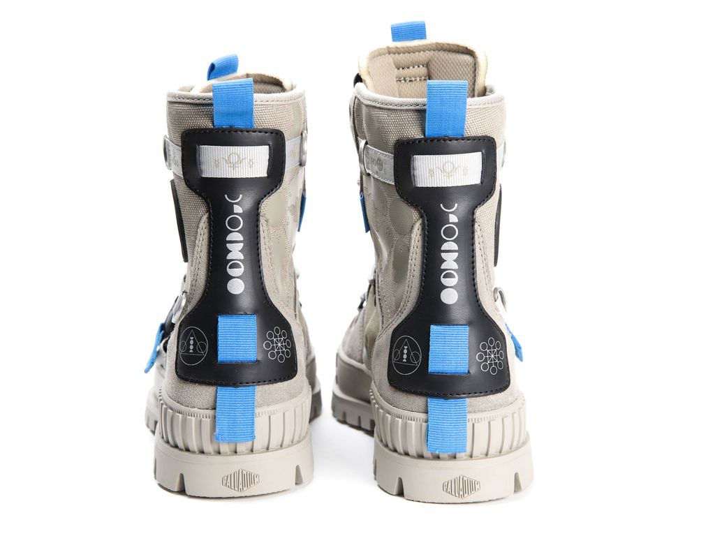 Kids' Palladium Pallashock X Destiny Boots Dune | WBCY-49736