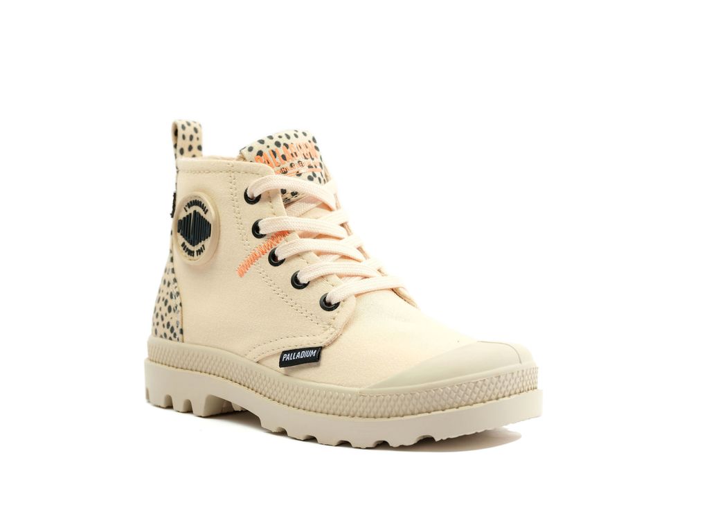 Kids' Palladium Pampa Safari Boots Brown | JOFL-93485