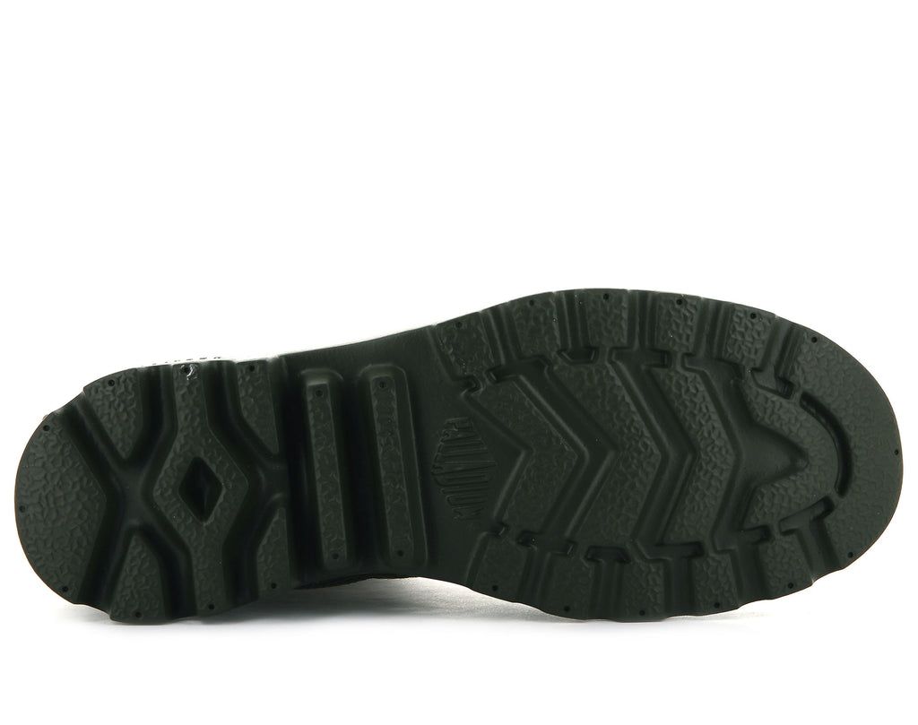 Kids' Palladium Pampa Travel Lite Boots Green | QTHR-40289
