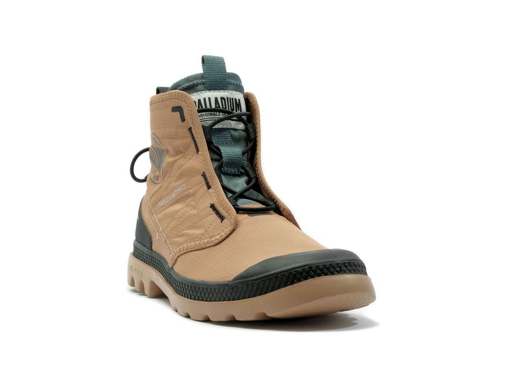 Kids' Palladium Pampa Travel Lite Rs Boots Woodlin | ROXF-86421