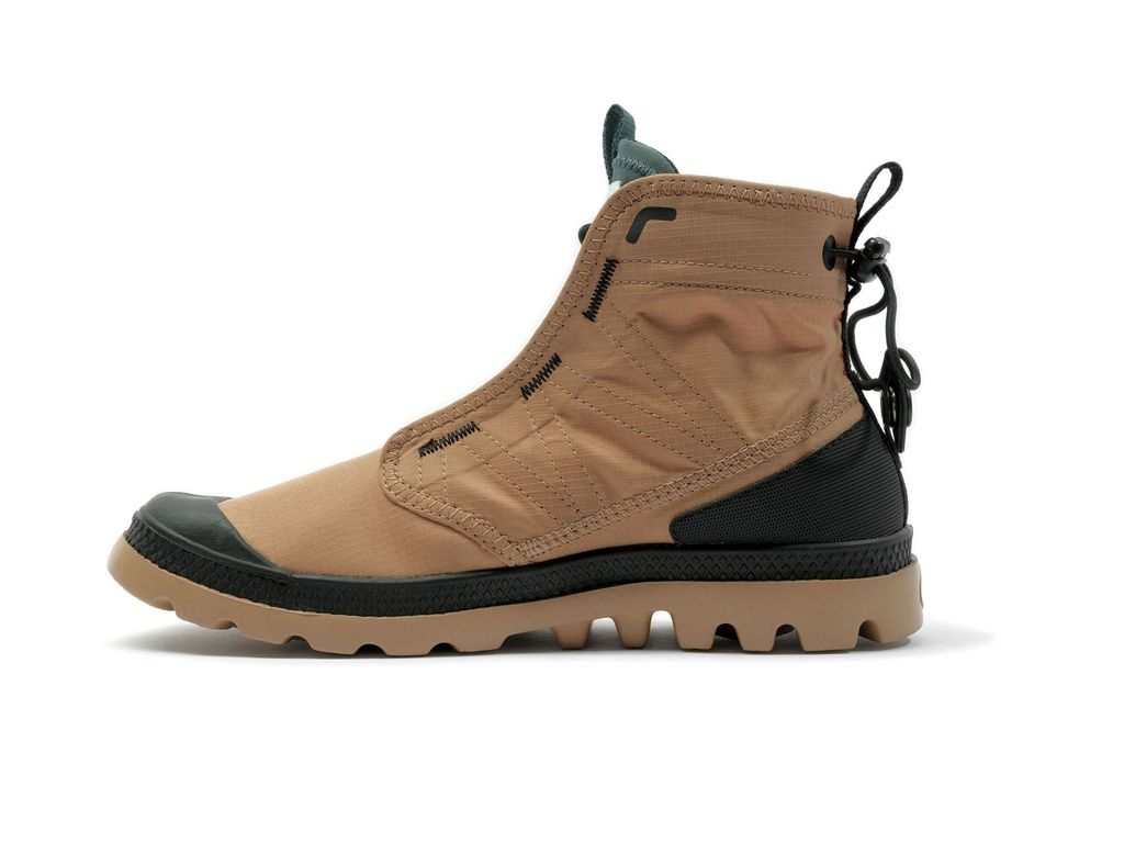 Kids' Palladium Pampa Travel Lite Rs Boots Woodlin | ROXF-86421