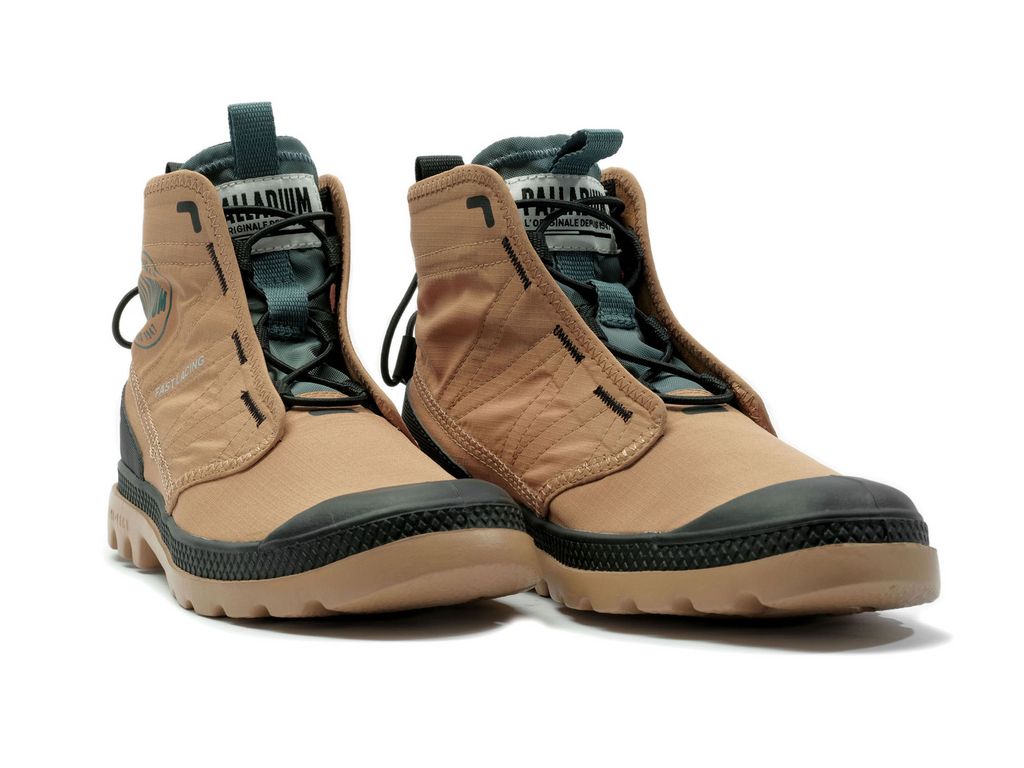 Kids' Palladium Pampa Travel Lite Rs Boots Woodlin | ROXF-86421