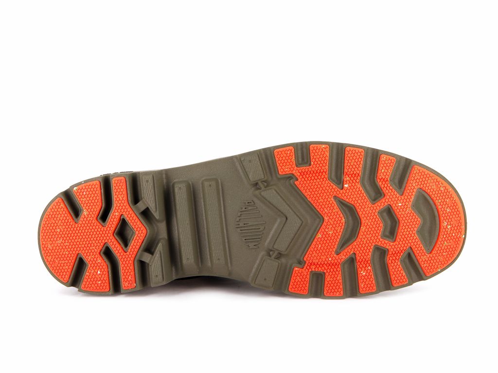 Kids' Palladium Pampa Travel Lite+ Waterproof Boots Dune | XKIN-82539