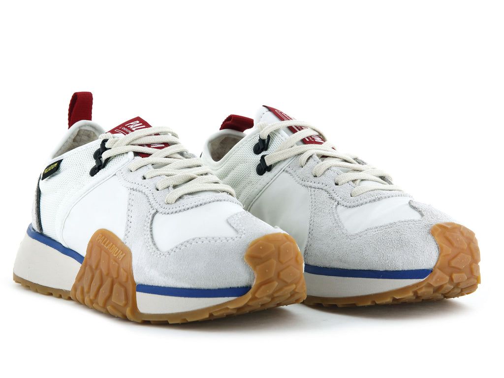 Kids' Palladium Troop Runner Sneakers White | CNED-56019