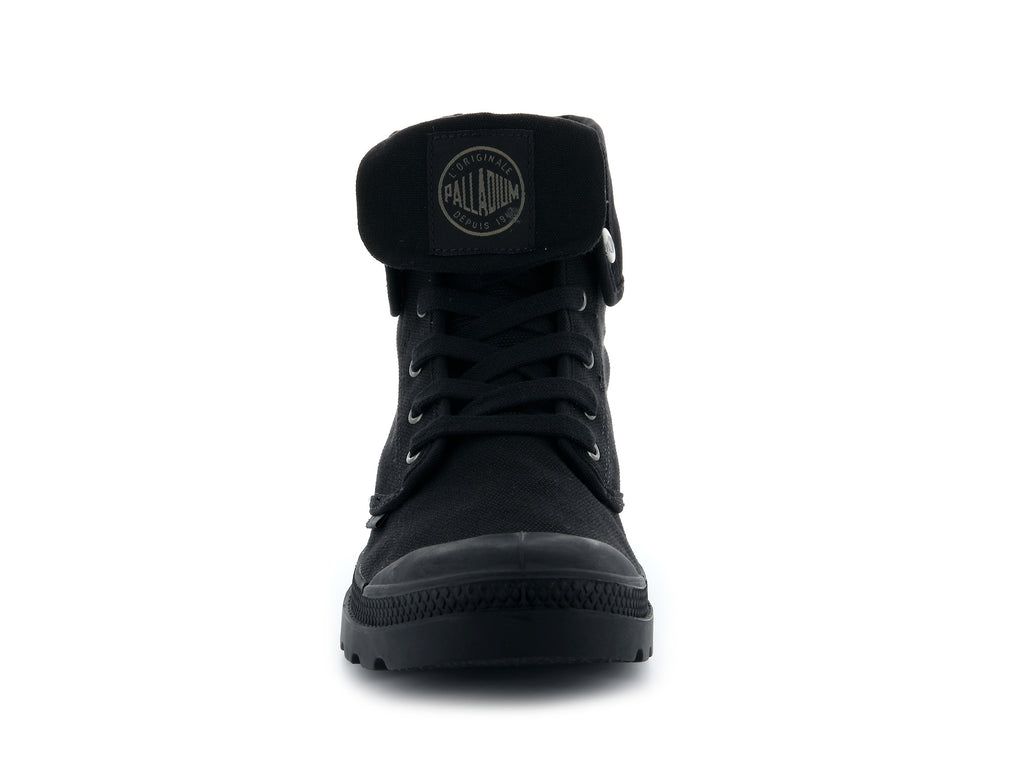 Men Palladium Baggy Boots Black / Black | MLCJ-96352