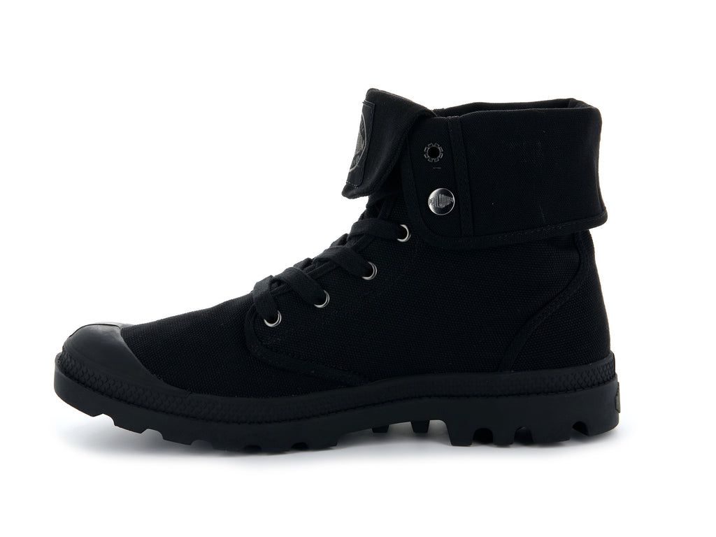 Men Palladium Baggy Boots Black / Black | MLCJ-96352