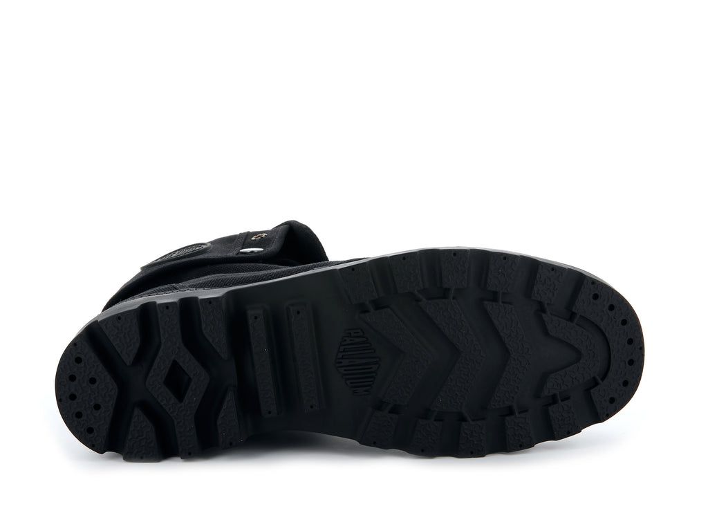 Men Palladium Baggy Boots Black / Black | MLCJ-96352