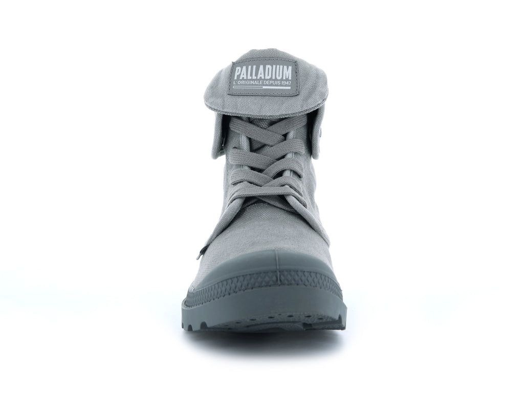 Men Palladium Baggy Boots Titanium | WQOD-81635