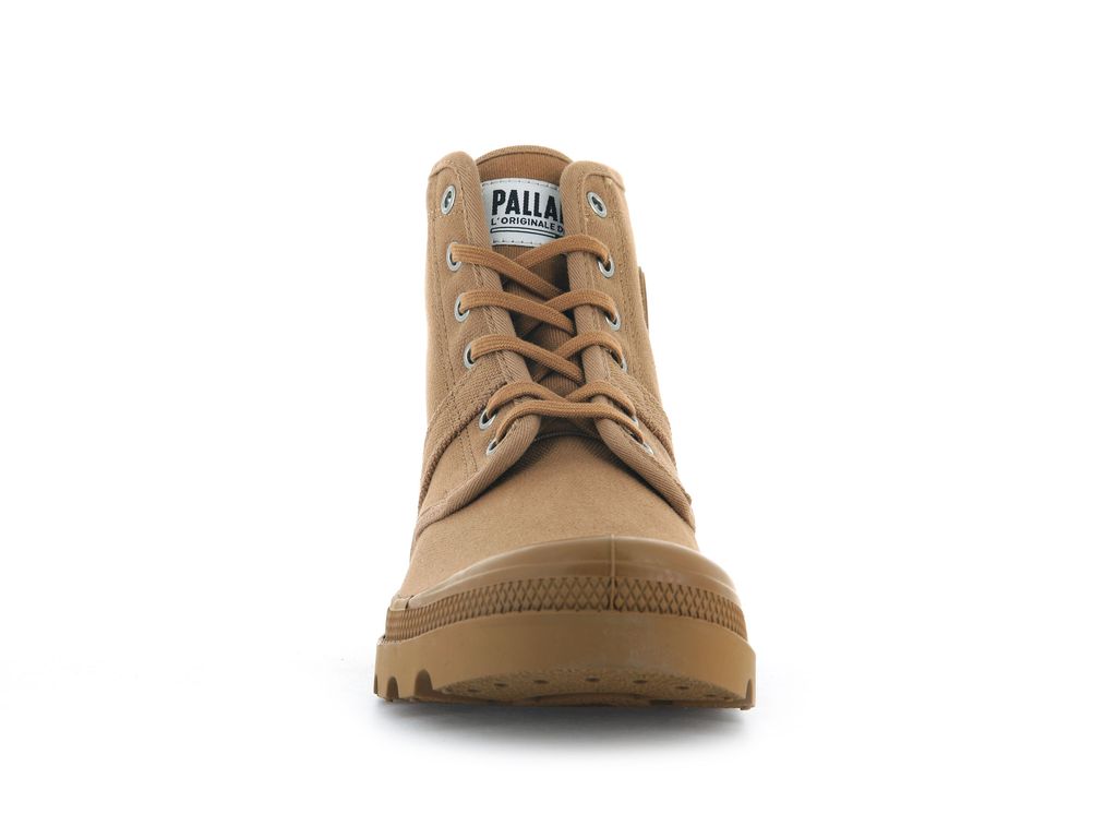 Men Palladium Pallabrousse Boots Cinnamon | UFHM-80649