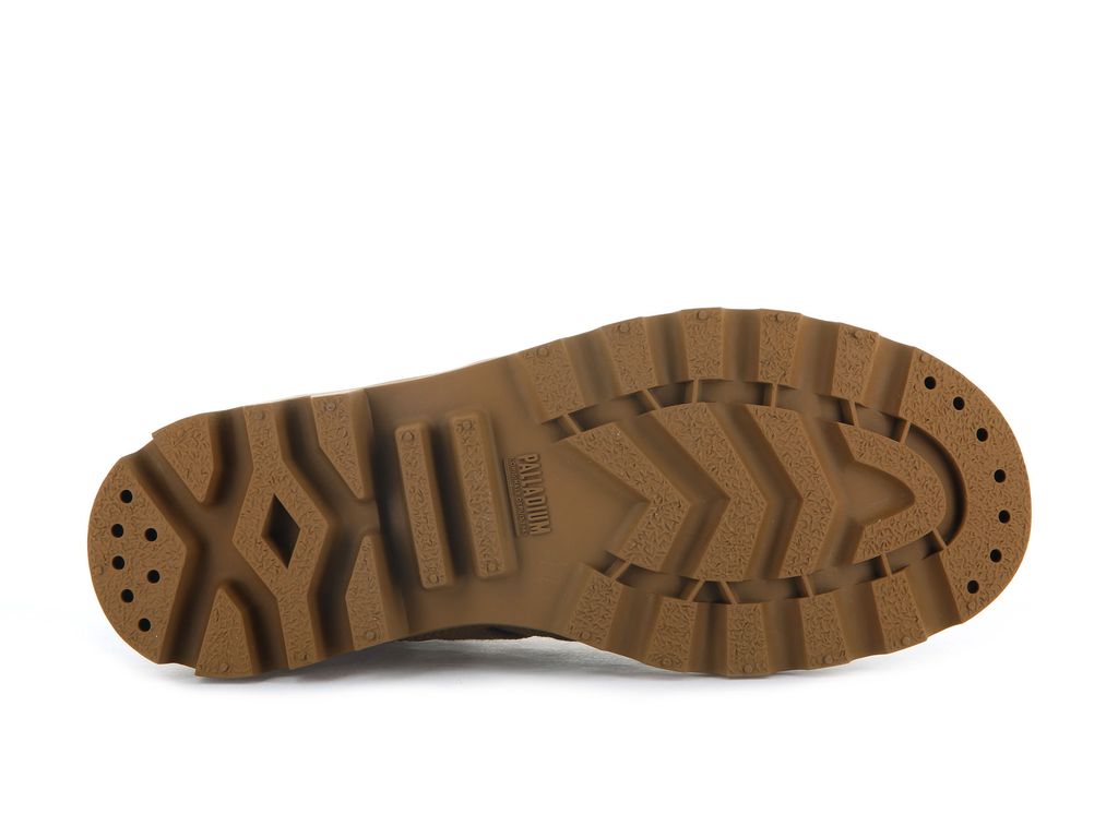 Men Palladium Pallabrousse Boots Cinnamon | UFHM-80649