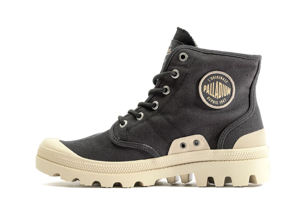 Men Palladium Pallabrousse Workwear Boots Black | MCZG-52734