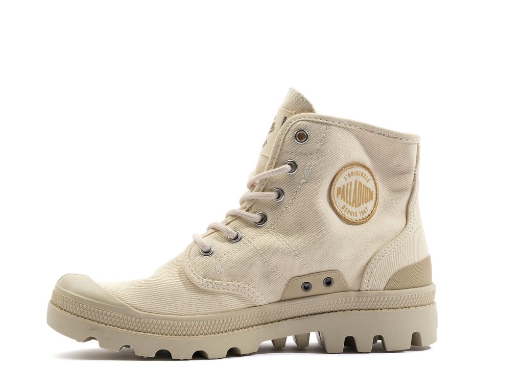 Men Palladium Pallabrousse Workwear Boots Sahara | TEZY-92046