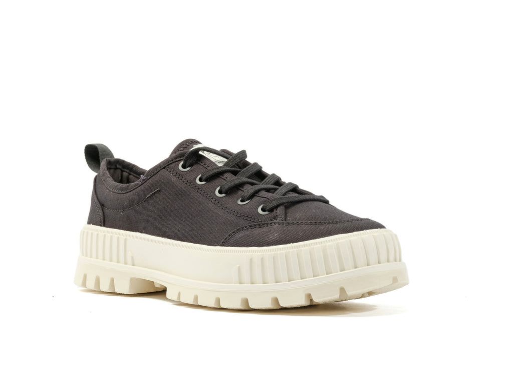 Men Palladium Pallashock Lo Organic 2 Sneakers Black | RSNA-37621