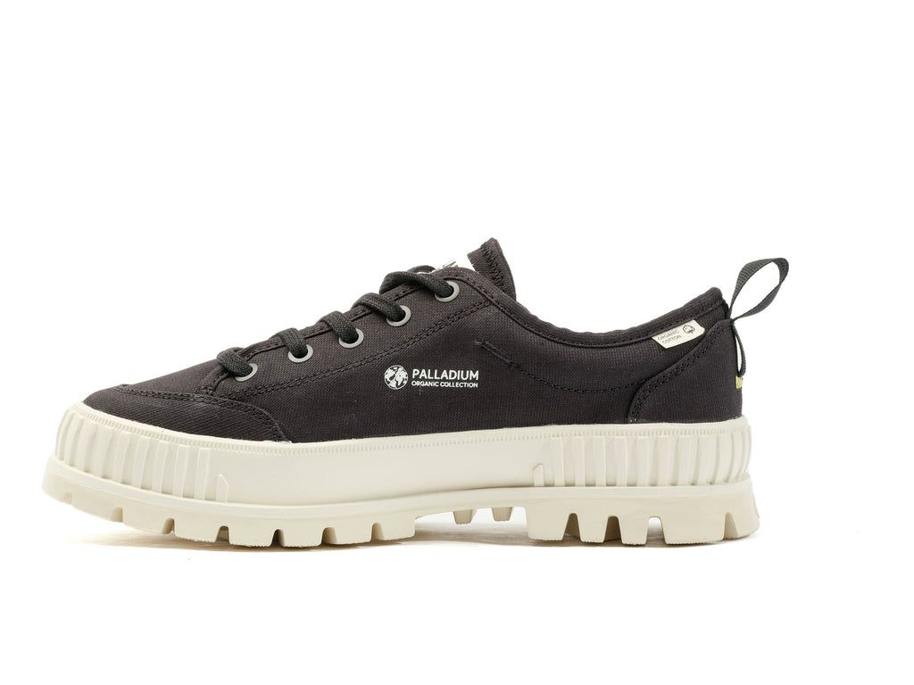 Men Palladium Pallashock Lo Organic 2 Sneakers Black | RSNA-37621