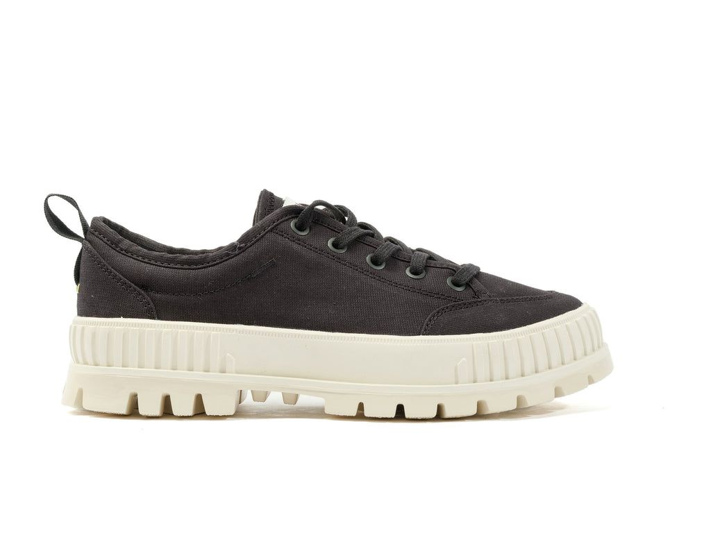 Men Palladium Pallashock Lo Organic 2 Sneakers Black | RSNA-37621