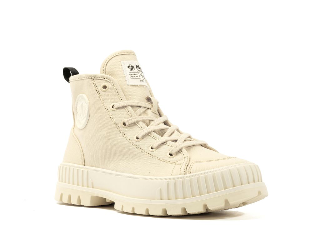 Men Palladium Pallashock Organic 2 Sneakers Sahara | OCNX-52493