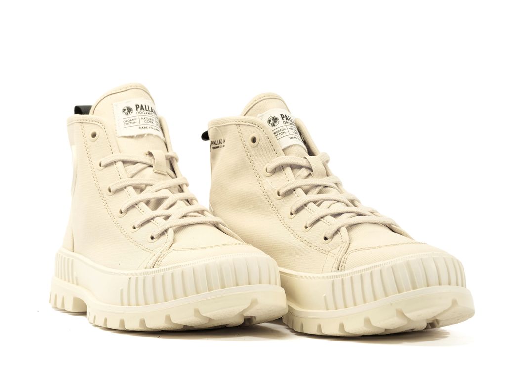 Men Palladium Pallashock Organic 2 Sneakers Sahara | OCNX-52493