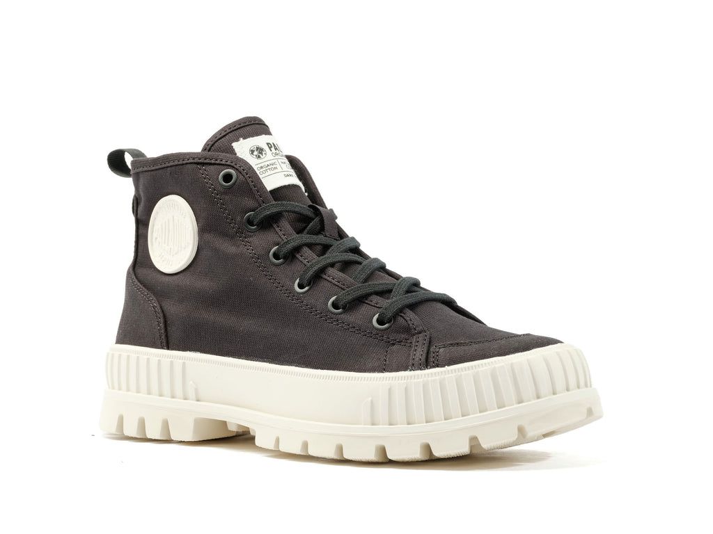 Men Palladium Pallashock Organic 2 Sneakers Black | IAQW-38019