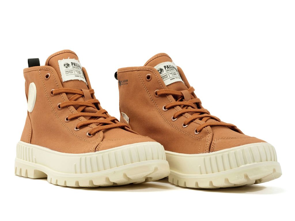 Men Palladium Pallashock Organic 2 Sneakers Peru Archive | DLSW-43857