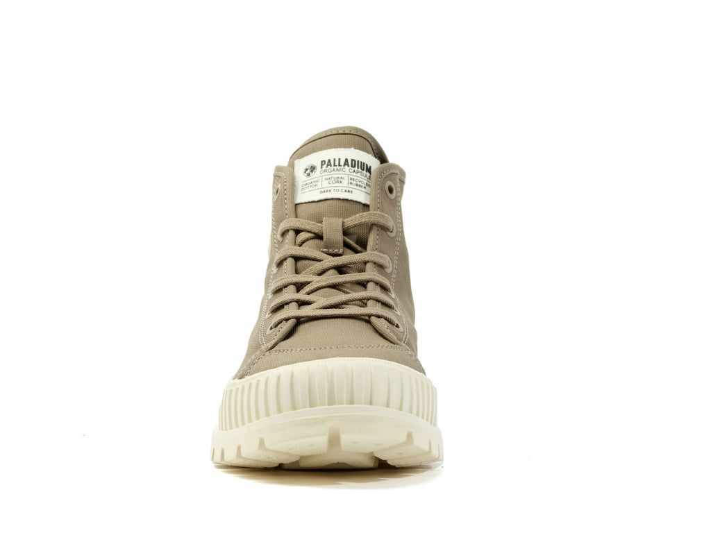 Men Palladium Pallashock Organic 2 Sneakers Green | ATJE-94621