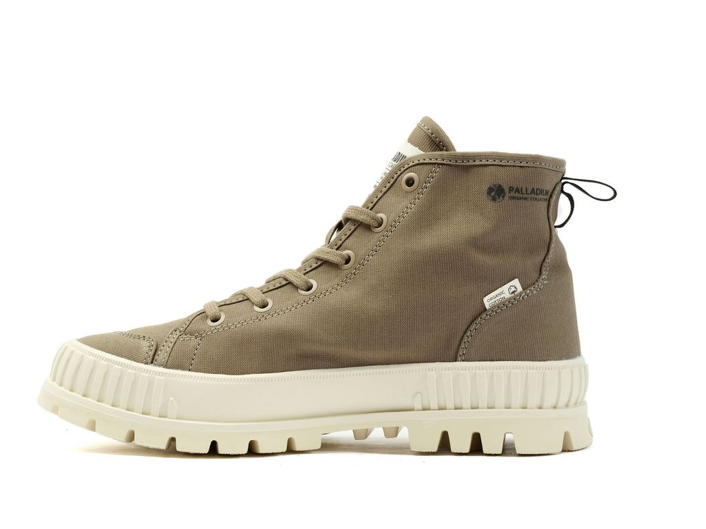 Men Palladium Pallashock Organic 2 Sneakers Green | ATJE-94621