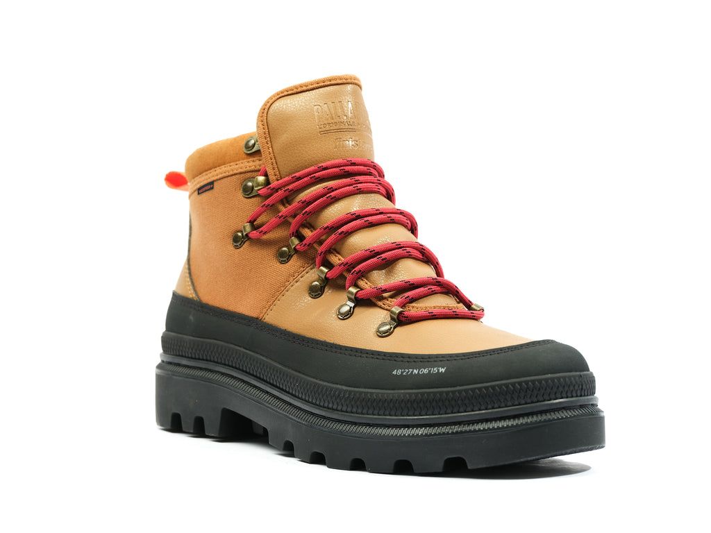 Men Palladium Pallatrooper Hiker Wp+ Boots Apple Cinammon | OSYF-08475