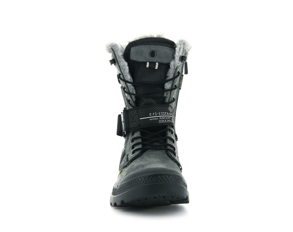 Men Palladium Pampa Europa Tactical X Destiny Boots Black | TMAU-30491