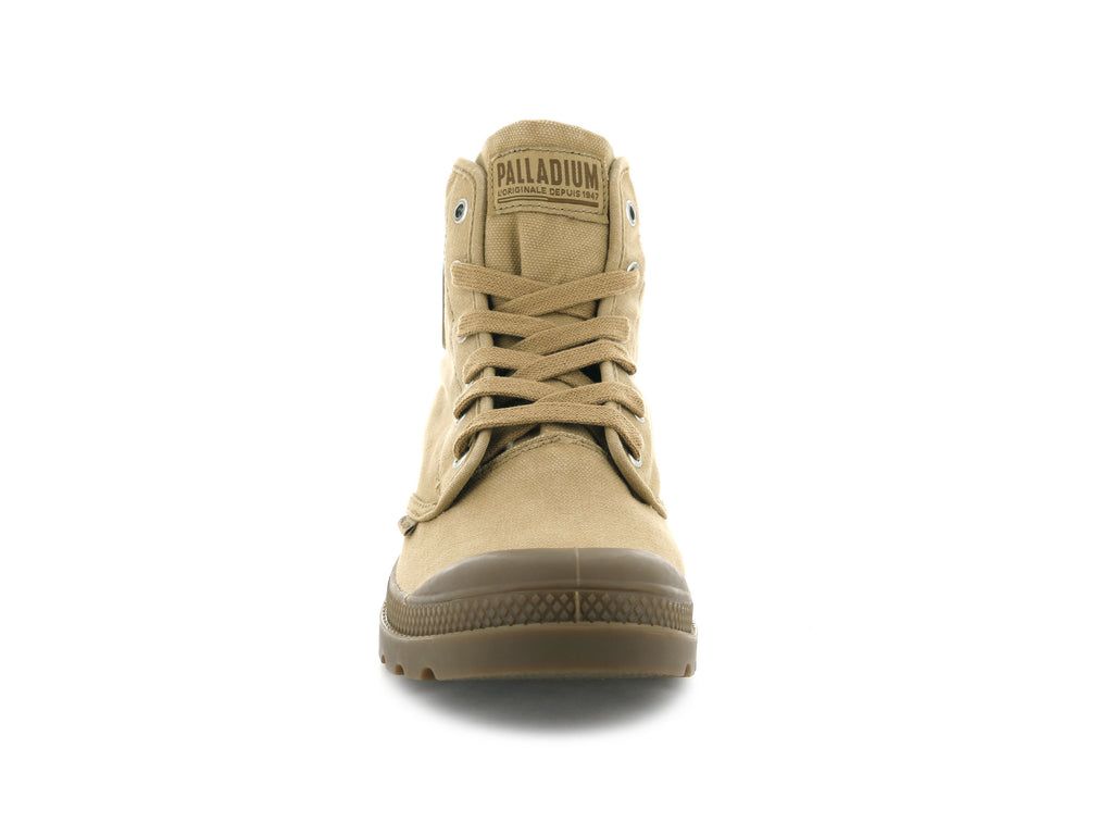 Men Palladium Pampa Hi Boots Woodlin | WKSL-64795