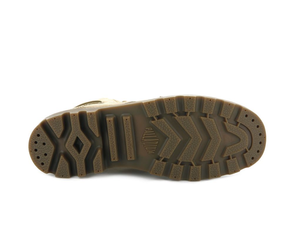 Men Palladium Pampa Hi Boots Woodlin | WKSL-64795