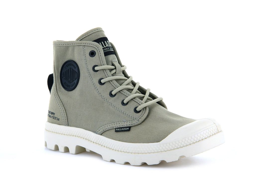 Men Palladium Pampa Hi Htg Supply Boots Dune | NTOE-68190
