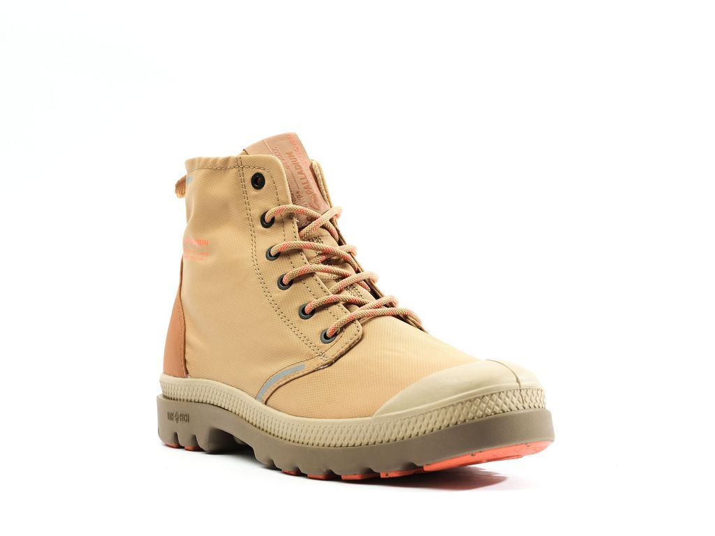 Men Palladium Pampa Lite+ Recycle Wp+ Boots Caramel/Cinammon | FTSD-71389