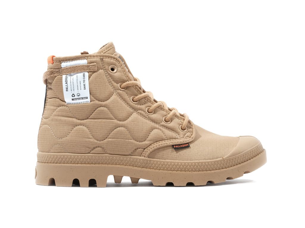 Men Palladium Pampa Re-quilted Boots Desert | XWPB-43051